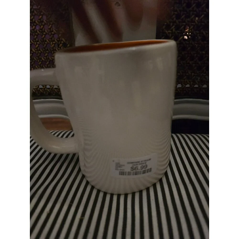 NWT Rae Dunn Halloween Beware Spider Icon Coffee Mug